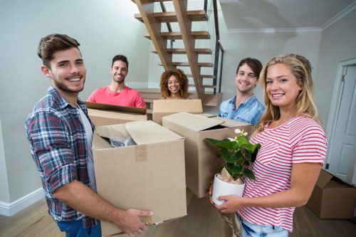 Professional packing services for a Kentish Town home move