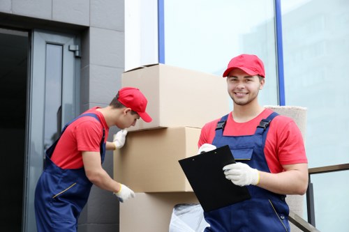 Man and van service loading items in Kentish Town