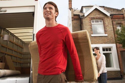 Checklist and packing supplies for a Kentish Town home removal